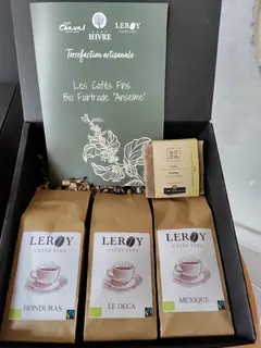 Coffret découverte " les Cafés Fins Bio Faitrade "
